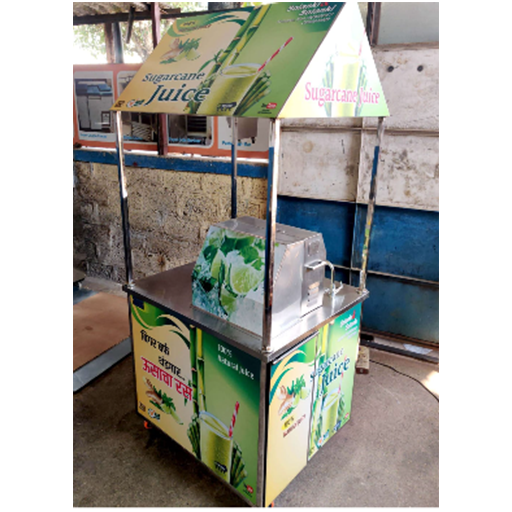 Sugarcane Juice Chilling Machine With Durstbin