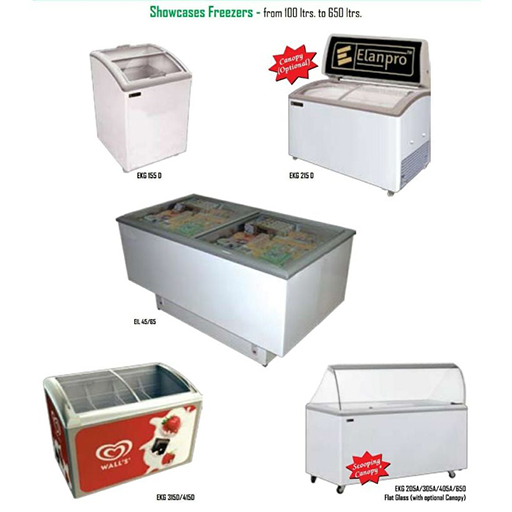 Glass top Chest Freezer